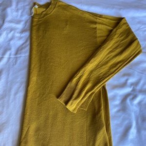 H&M mustard long sleeve
